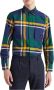 Tommy Hilfiger Heren Geruite Overhemd Regular Fit Blue Heren - Thumbnail 2
