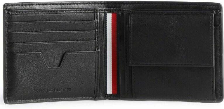 Tommy Hilfiger Central Portafoglio pelle Zwart Heren
