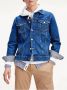 Tommy Hilfiger Donker Denim Trucker Jack met Knoopsluiting Blue Heren - Thumbnail 1