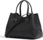 Tommy Hilfiger Zwarte polyester handtas met 2 handvatten en verstelbare schouderband Zwart Dames - Thumbnail 5