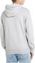 Tommy Hilfiger Reg Arched Logo Hoodie Gray Heren - Thumbnail 2