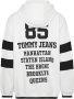 Tommy Jeans Heren Sweatshirt in het Wit van Tommy Hilfiger Jeans White Heren - Thumbnail 6