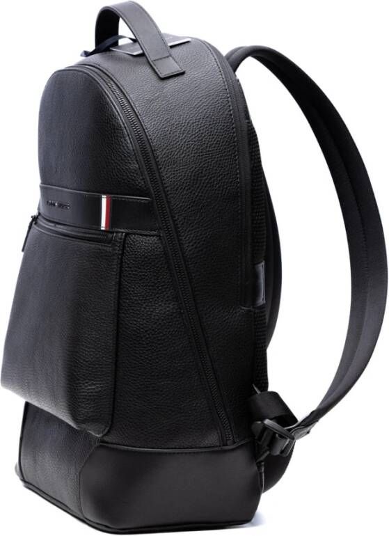 Tommy Hilfiger Tas Leren rugzak met kiezelstenen AM0AM07871