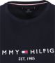 Tommy Hilfiger Zwart Print T-shirt Mannen Herfst Winter Black Heren - Thumbnail 8