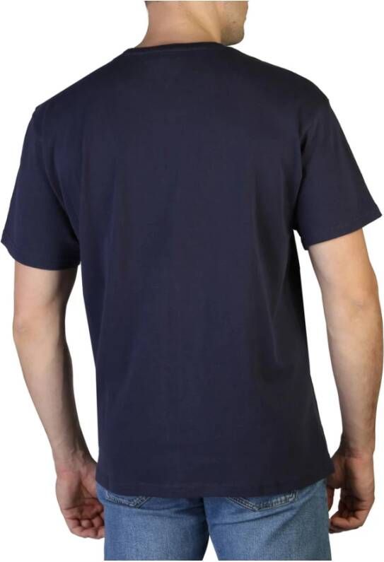 Tommy Hilfiger Men's T-shirt Blauw Heren
