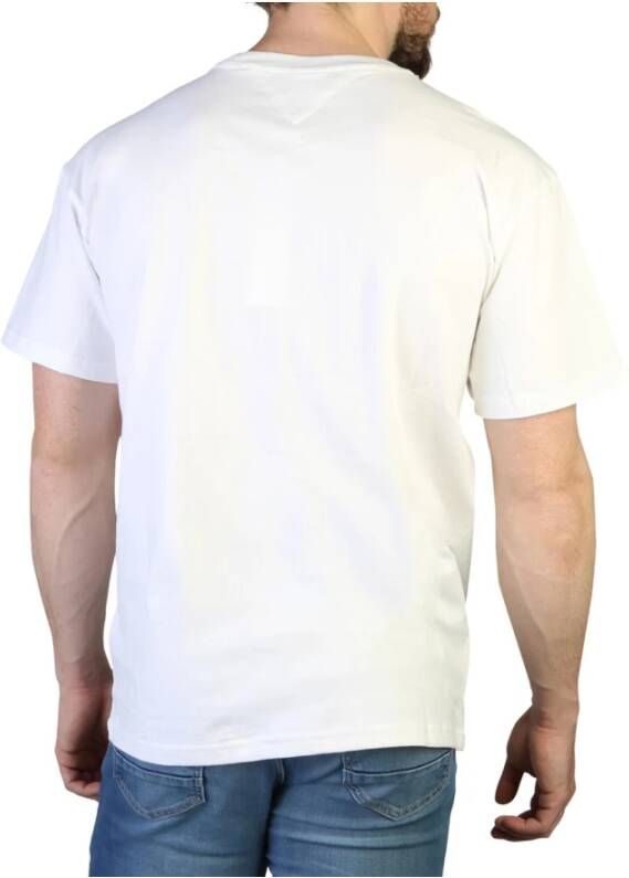Tommy Hilfiger Men's T-shirt Wit Heren