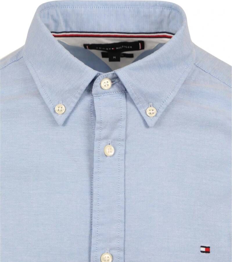 Tommy Hilfiger Overhemd Oxford Lichtblauw Blauw Heren