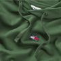 Tommy Jeans Groene effen hoodie met capuchon Green Heren - Thumbnail 2