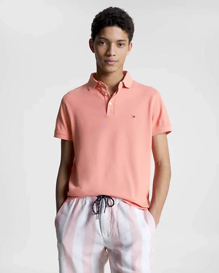 Tommy Hilfiger Polo Roze Heren