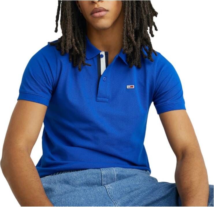 Tommy Hilfiger Polo Shirts Blauw Heren