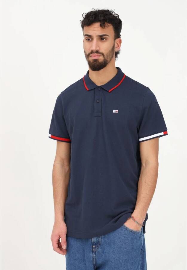 Tommy Hilfiger Polo Shirt Blauw Heren