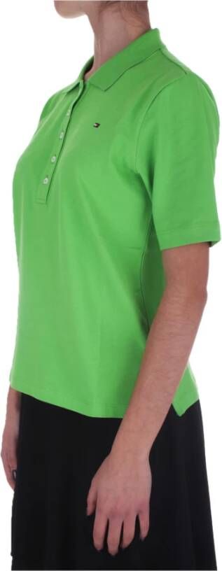 Tommy Hilfiger Polo Shirts Groen Dames