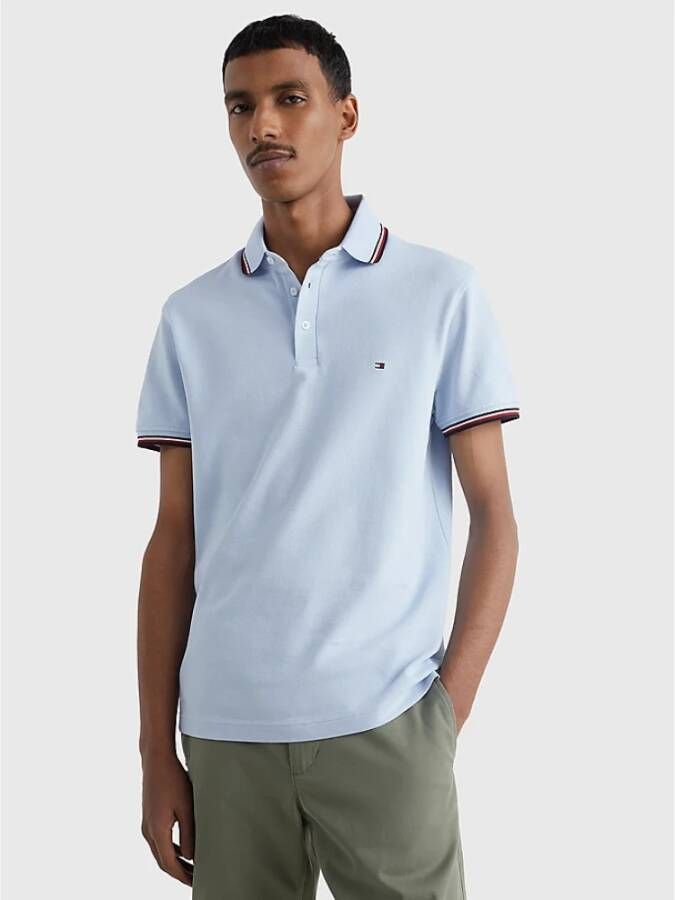 Tommy Hilfiger Polo Shirt Wit Heren