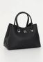 Tommy Hilfiger Zwarte polyester handtas met 2 handvatten en verstelbare schouderband Zwart Dames - Thumbnail 6