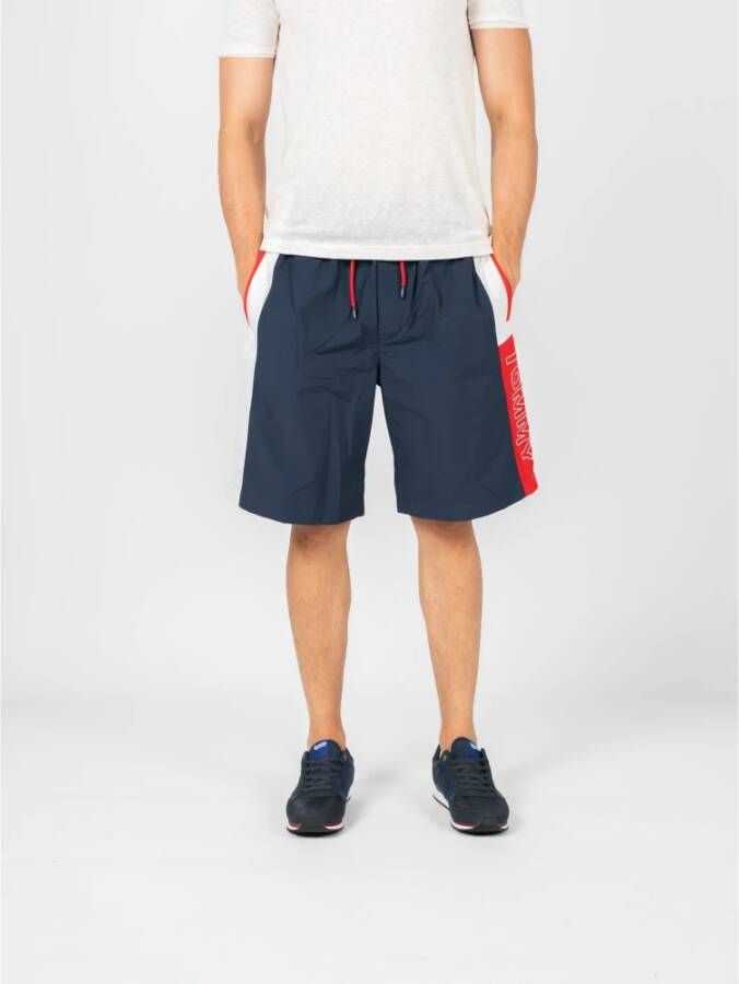 Tommy Hilfiger Comfortabele Shorts met Verstelbare Tailleband Meerkleurig Heren
