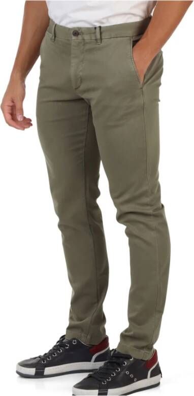 Tommy Hilfiger Slim Fit Chino Broek Green Heren