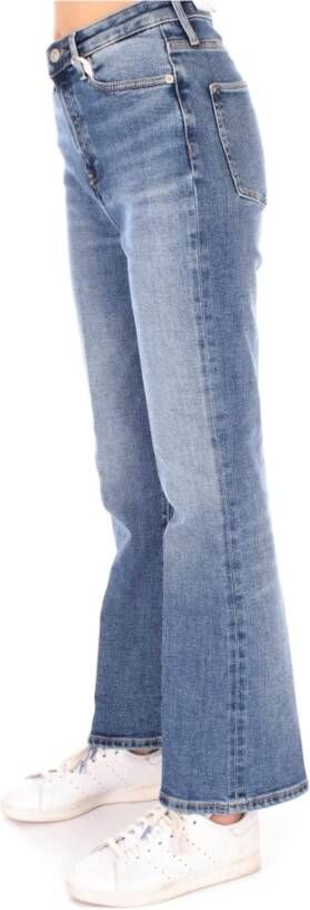Tommy Hilfiger Slim-fit Jeans Blauw Dames