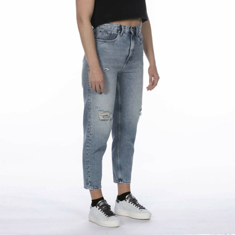 Tommy Hilfiger Slim-fit Jeans Grijs Dames