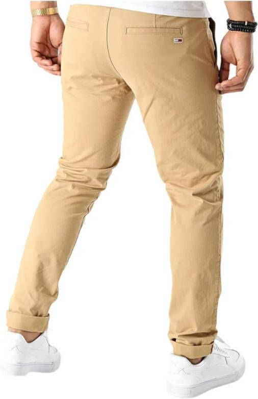 Tommy Hilfiger Slim-fit Trousers Beige Heren