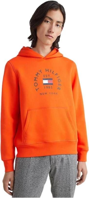 Tommy Hilfiger Sweatshirt Oranje Heren
