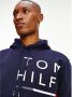 Tommy Hilfiger Sweatshirt met kap en logo op de borst en rug Blauw Heren - Thumbnail 2