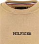 Tommy Hilfiger Heren Regular Crewneck Sweatshirt Beige Heren - Thumbnail 6