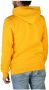 Tommy Hilfiger Heren Langarm Katoenen Sweatshirt met Vaste Capuchon Yellow Heren - Thumbnail 8