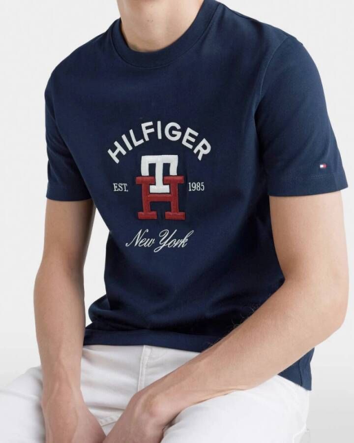 Tommy Hilfiger T-Shirt Blauw Heren