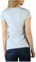 Tommy Hilfiger Dames Logo V-hals T-shirt Blue Dames - Thumbnail 2