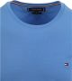 Tommy Hilfiger Stretch slim T-shirt blauw Mw0Mw10800 C4G Blauw Heren - Thumbnail 2