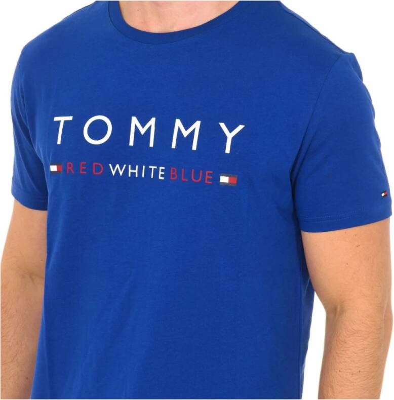 Tommy Hilfiger T-Shirts Blauw Heren