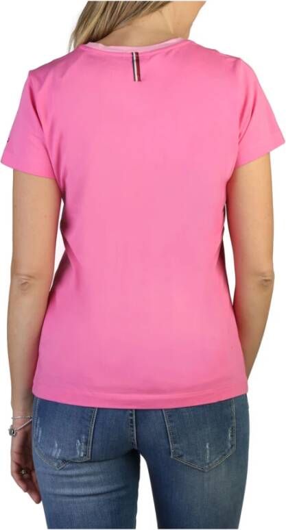 Tommy Hilfiger T-Shirts Roze Dames