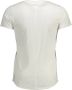 Tommy Hilfiger Wit Katoenen Heren T-Shirt Klassieke Stijl White Heren - Thumbnail 5