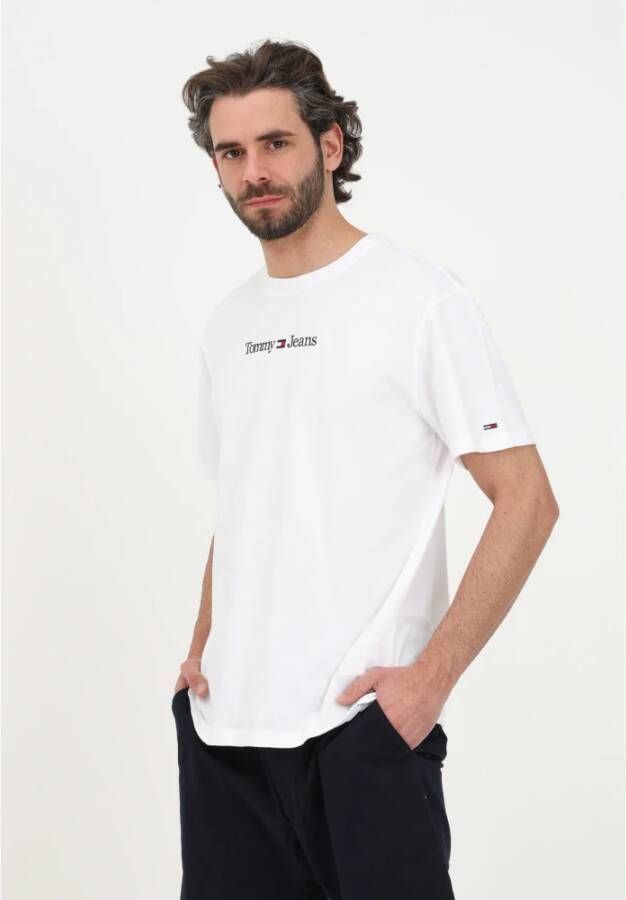 Tommy Hilfiger T-shirts and Polos White Wit Heren