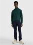 Tommy Hilfiger Donkergroene Coltrui Pima Org Ctn CAshmere Roll Neck - Thumbnail 8