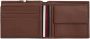 Tommy Hilfiger Bruine Herenportemonnee met Meerdere Compartimenten Brown Heren - Thumbnail 3