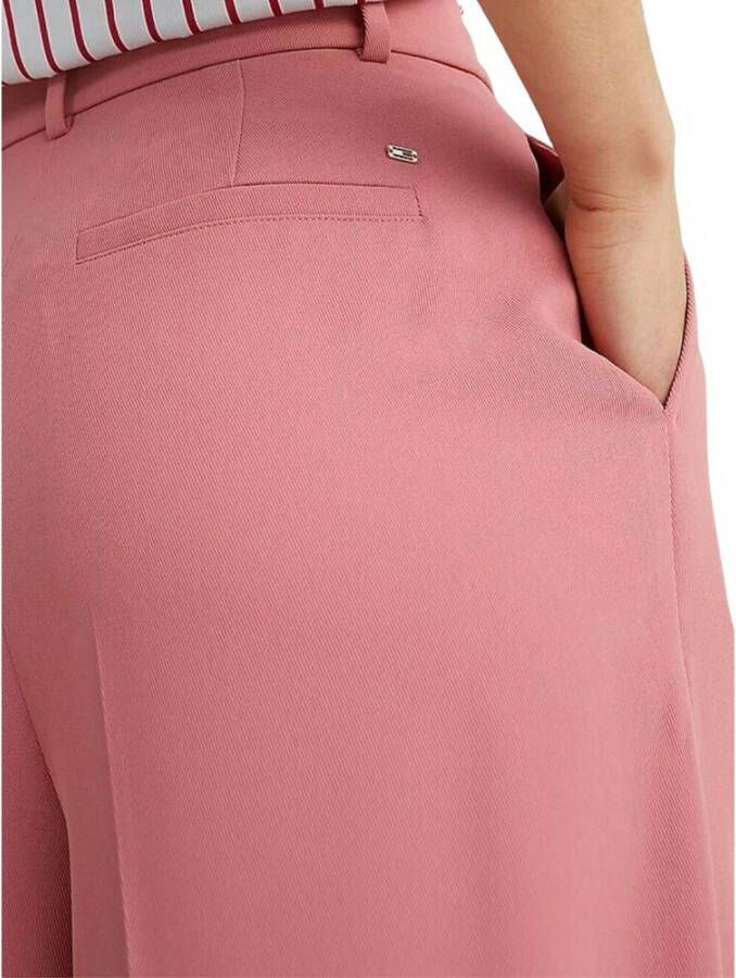 Tommy Hilfiger Brede broek Roze Dames