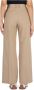 TOMMY HILFIGER Dames Broeken Wide Leg Pleated Pant Beige - Thumbnail 8
