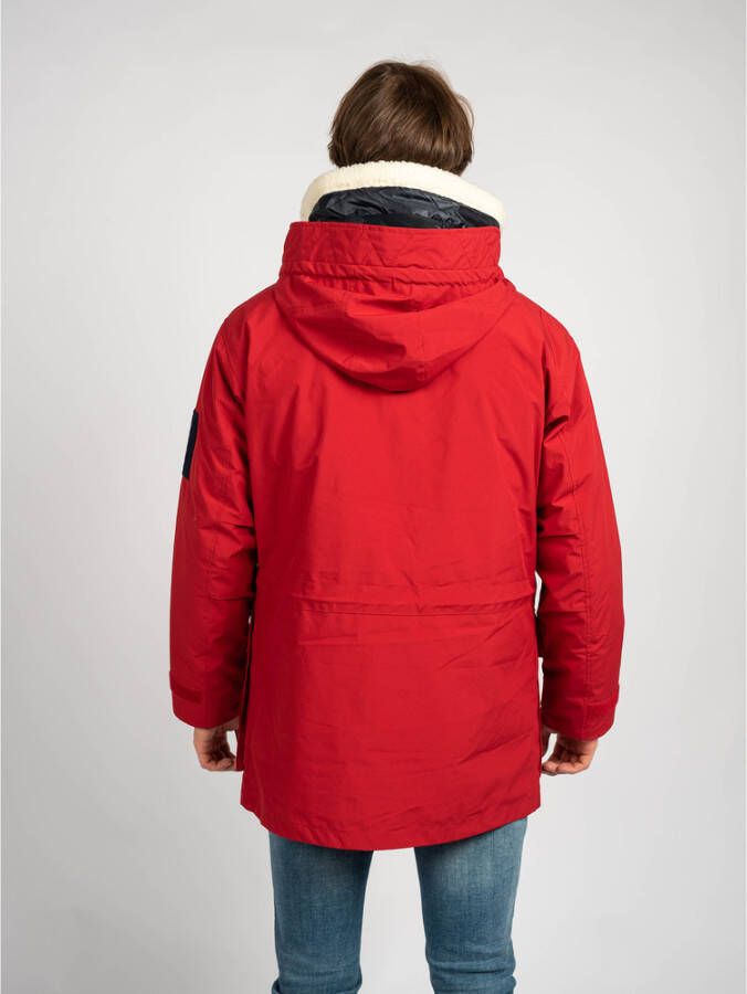 Tommy Hilfiger Winterjassen Rood Heren