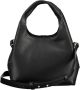 Tommy Hilfiger Zwarte polyurethaan handtas met verstelbare schouderband Black Dames - Thumbnail 2