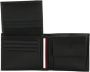 Tommy Hilfiger Zwarte portemonnee met kaartsleuven en geldclip Black Heren - Thumbnail 3