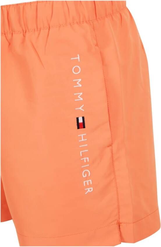 Tommy Hilfiger Zwembroek Logo Oranje Heren