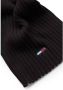 Tommy Jeans Zwarte Sjaal voor Dames voor Herfst Winter Black Dames - Thumbnail 2