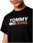 Tommy Hilfiger Men& Short Sleeve T-shirt Black Zwart Heren - Thumbnail 6