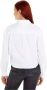 Tommy Jeans Lange Mouw Front Tie Shirt White Dames - Thumbnail 3