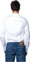 Tommy Hilfiger Originele Stretch Overhemd Tommy Jeans White Heren - Thumbnail 8