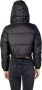 Tommy Hilfiger Gerecyclede Nylon Cropped Puffer Jas Black Dames - Thumbnail 11