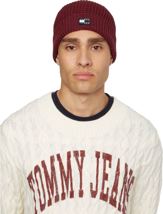 Tommy Jeans Hat Rood Unisex