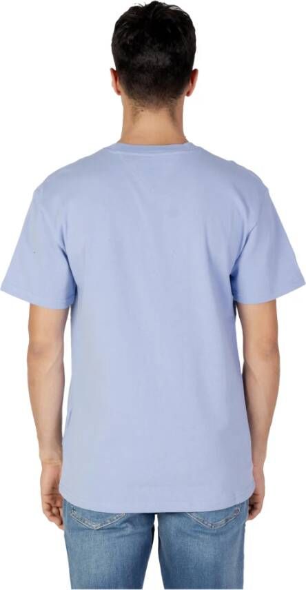 Tommy Jeans Heren Klassiek Tommy T-Shirt Blauw Heren