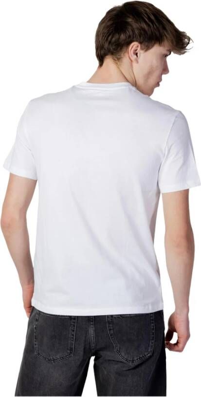 Tommy Jeans Heren T-shirt Wit Korte Mouw Wit Heren